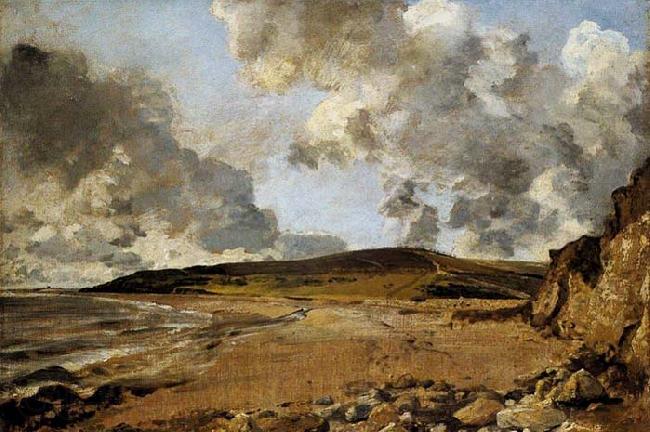 John Constable Weymouth Bay, with Jordan Hill France oil painting art